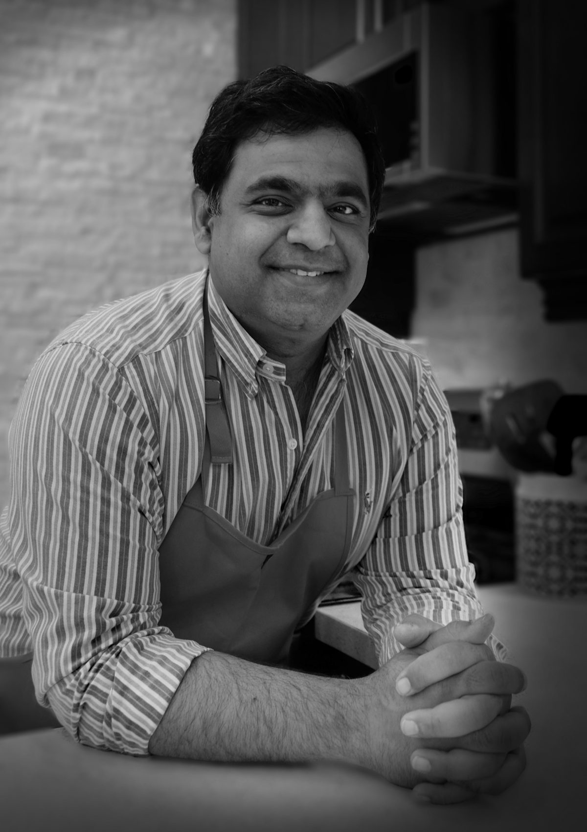 Ashutosh Wadhwa in the kitchen
